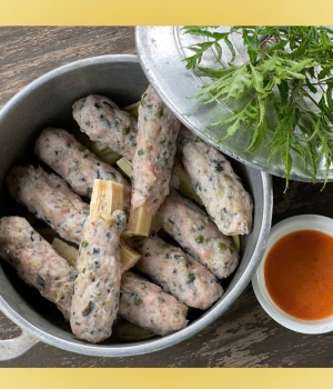 Chả Ốc Lùi Mía 