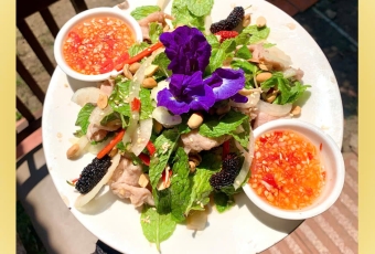 Gỏi Bò Dâu Tầm 